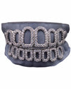 Rose Gold Open Face Custom Diamond Grillz - White Gold