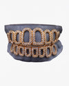 Rose Gold Open Face Custom Diamond Grillz - Yellow Gold