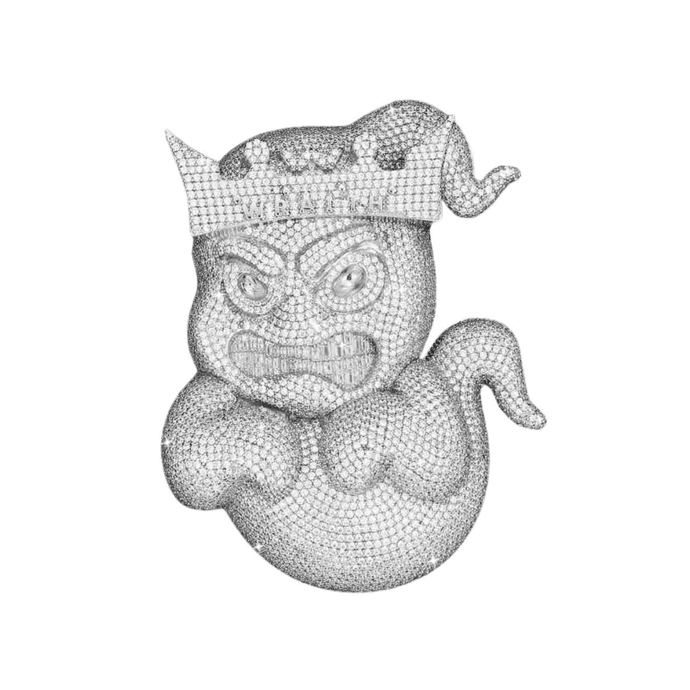 Custom Ghost Pendant front icecartel