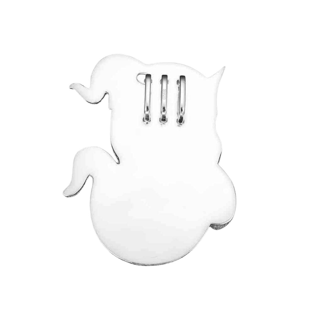 Custom Ghost Pendant backside icecartel