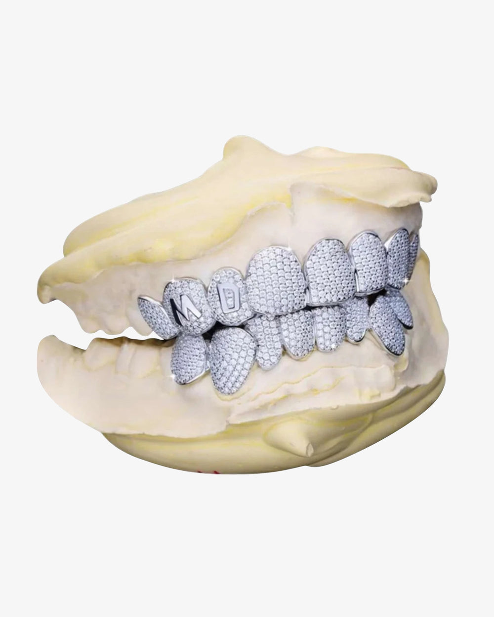 custom letter moissanite grillz icecartel px side