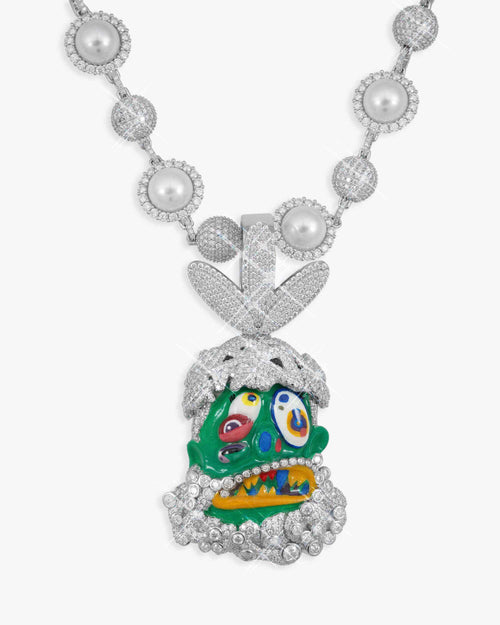 custom moissanite cactus jack inspired murakami pendant 14k gold icecartel main