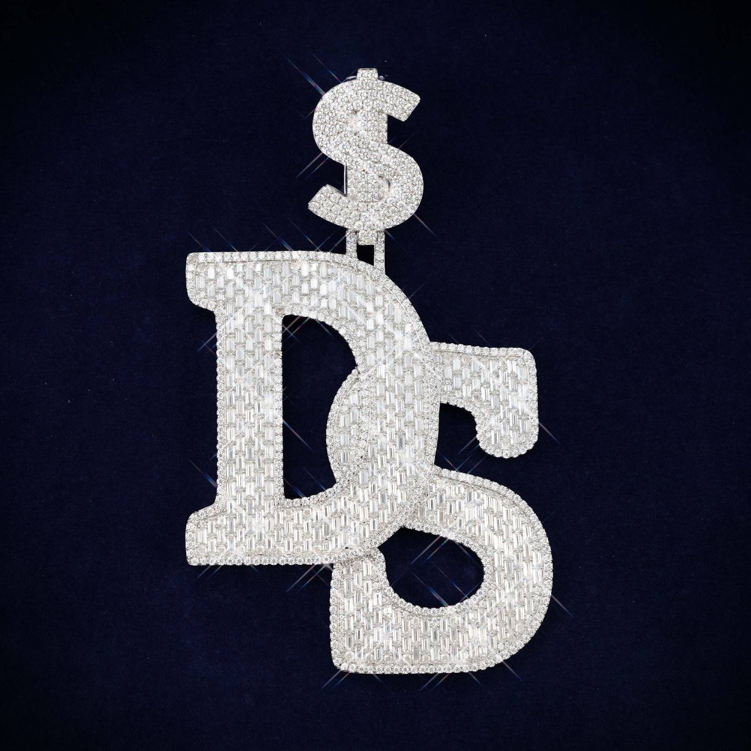 custom moissanite dollar ds pendant icecartel main