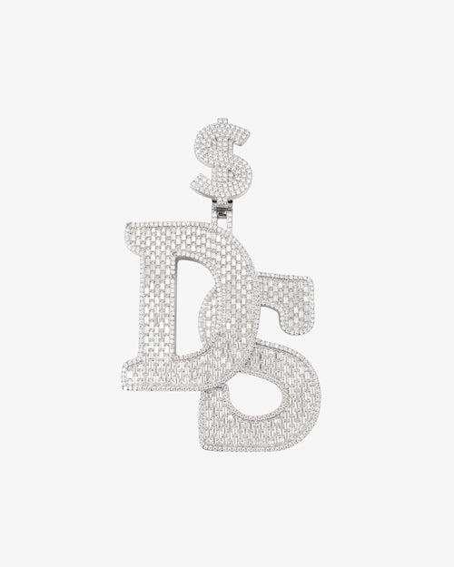 custom moissanite dollar ds pendant icecartel white f6