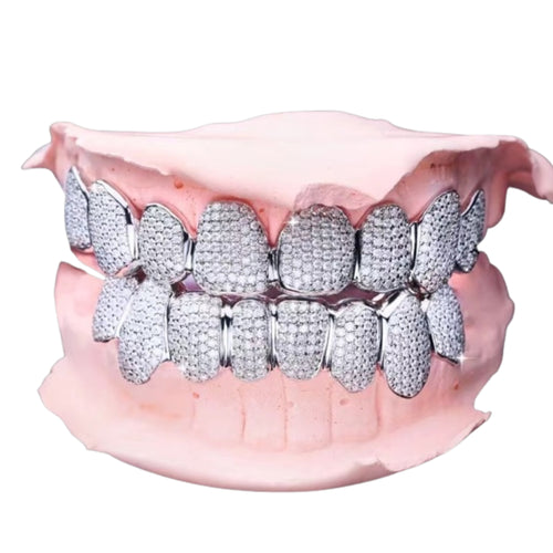 custom moissanite grillz front icecartel