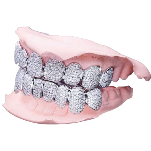 custom moissanite grillz side two icecartel