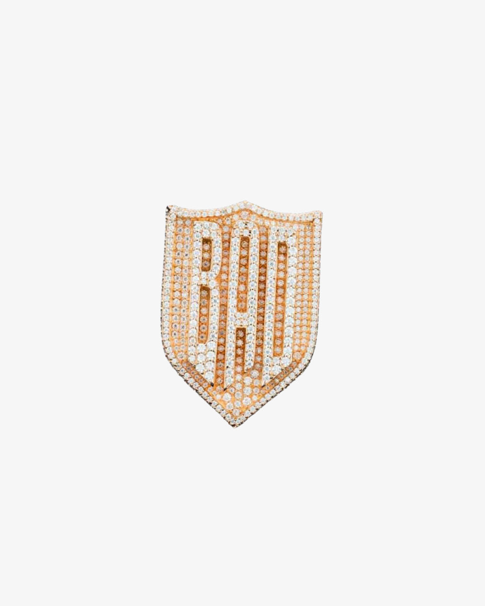 custom moissanite ring rose gold design front f6