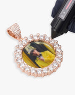Custom Picture Pendant 14K Gold - Rose Gold