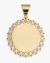 Custom Picture Pendant 14K Gold - Yellow Gold