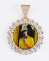 Custom Picture Pendant 14K Gold - Yellow Gold