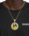 Custom Picture Pendant 14K Gold - Yellow Gold