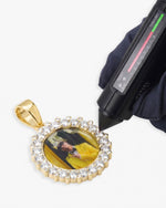 Custom Picture Pendant 14K Gold - Yellow Gold