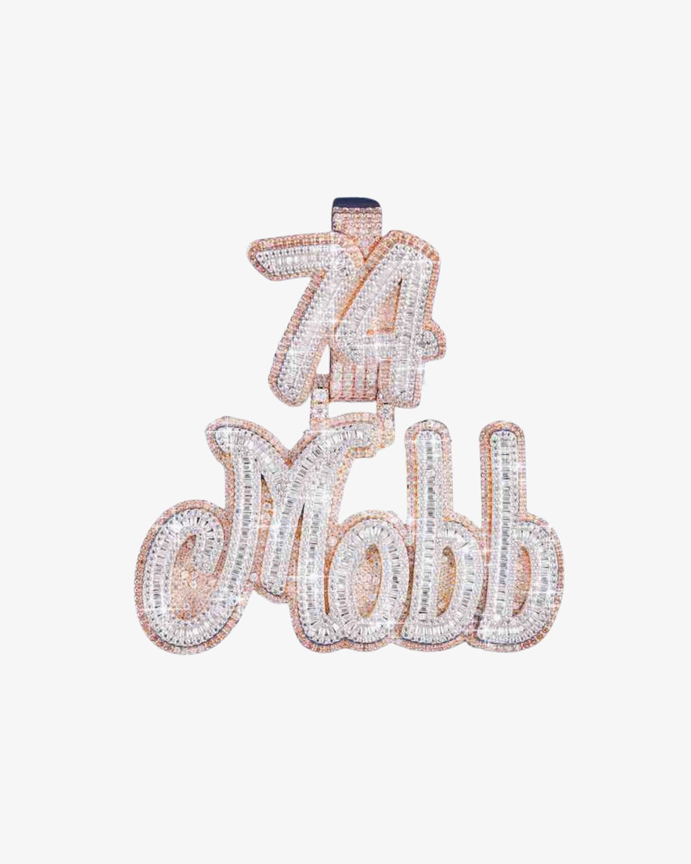 custom rose gold pendant 74 mobb icecartel