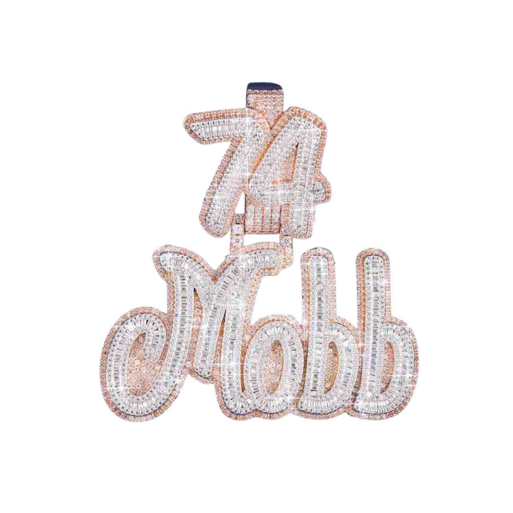 custom rose gold pendant 74 mobb icecartel