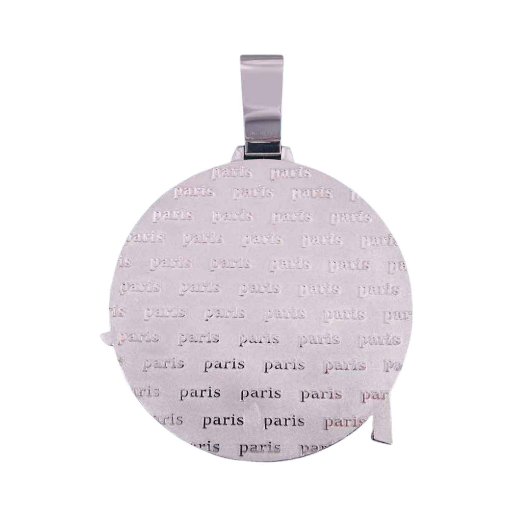 Custom Round Paris Pendant icecartel Backside1