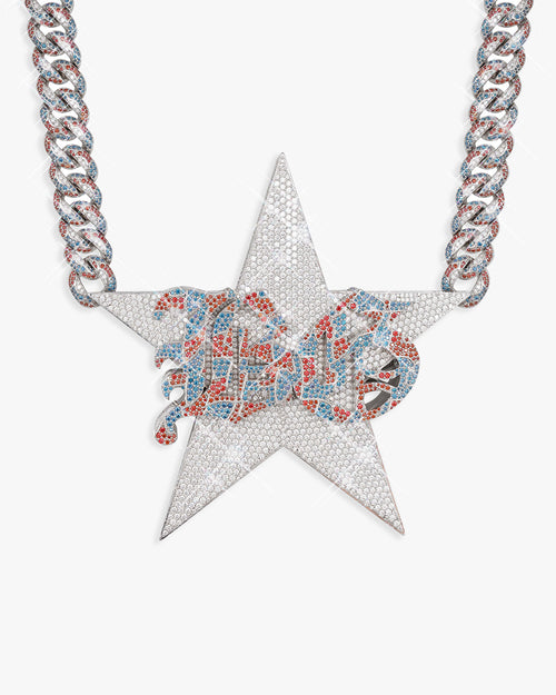 "DIEGO MONEY" Custom Diamond Pendant 14K Gold