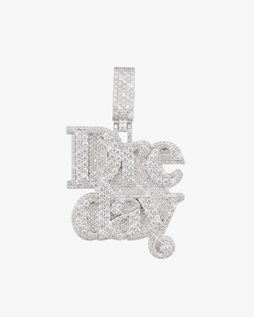 dre day custom moissanite name pendant 14k gold icecartel