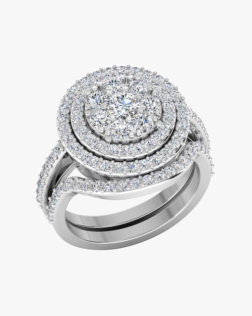 dual split shank moissanite dome engagement ring icecartel main