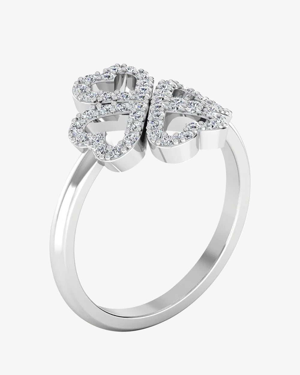 four leaf clover moissanite ring icecartel main