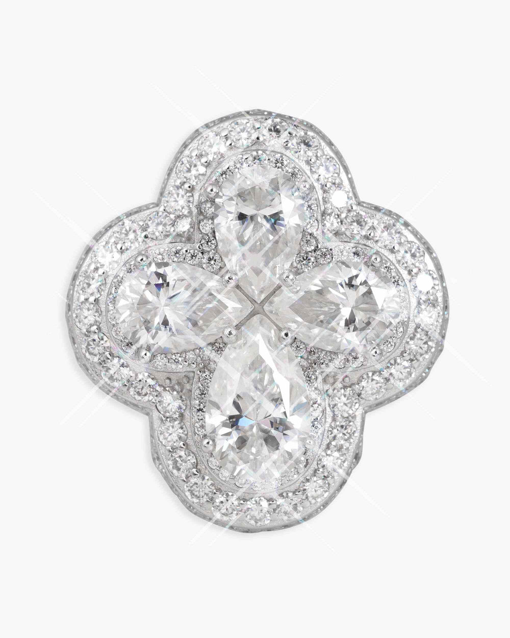 four leaf clover ring 14k gold icecartel main