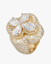 Four Leaf Clover Ring 14K Gold - Yellow Gold