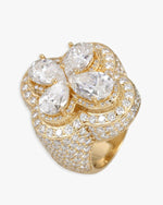 Four Leaf Clover Ring 14K Gold - Yellow Gold