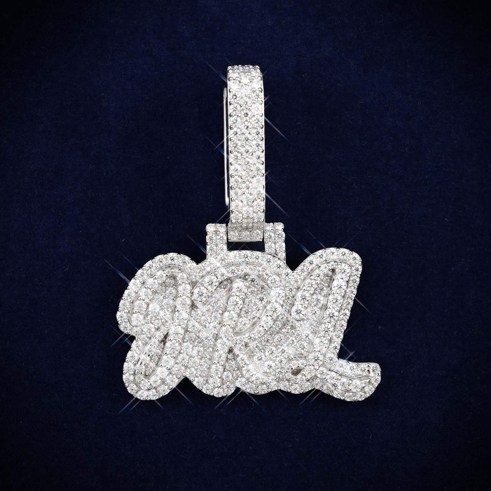 grl custom moissanite name pendant 14k gold icecartel main