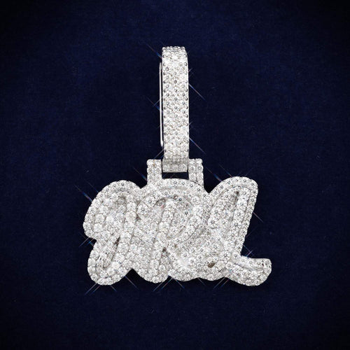 grl custom moissanite name pendant 14k gold icecartel main