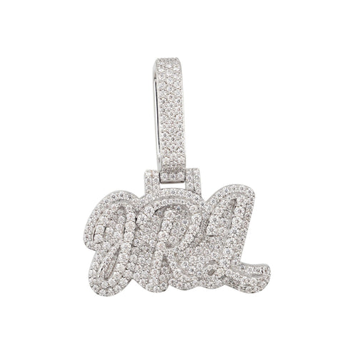 grl custom moissanite name pendant 14k gold icecartel white