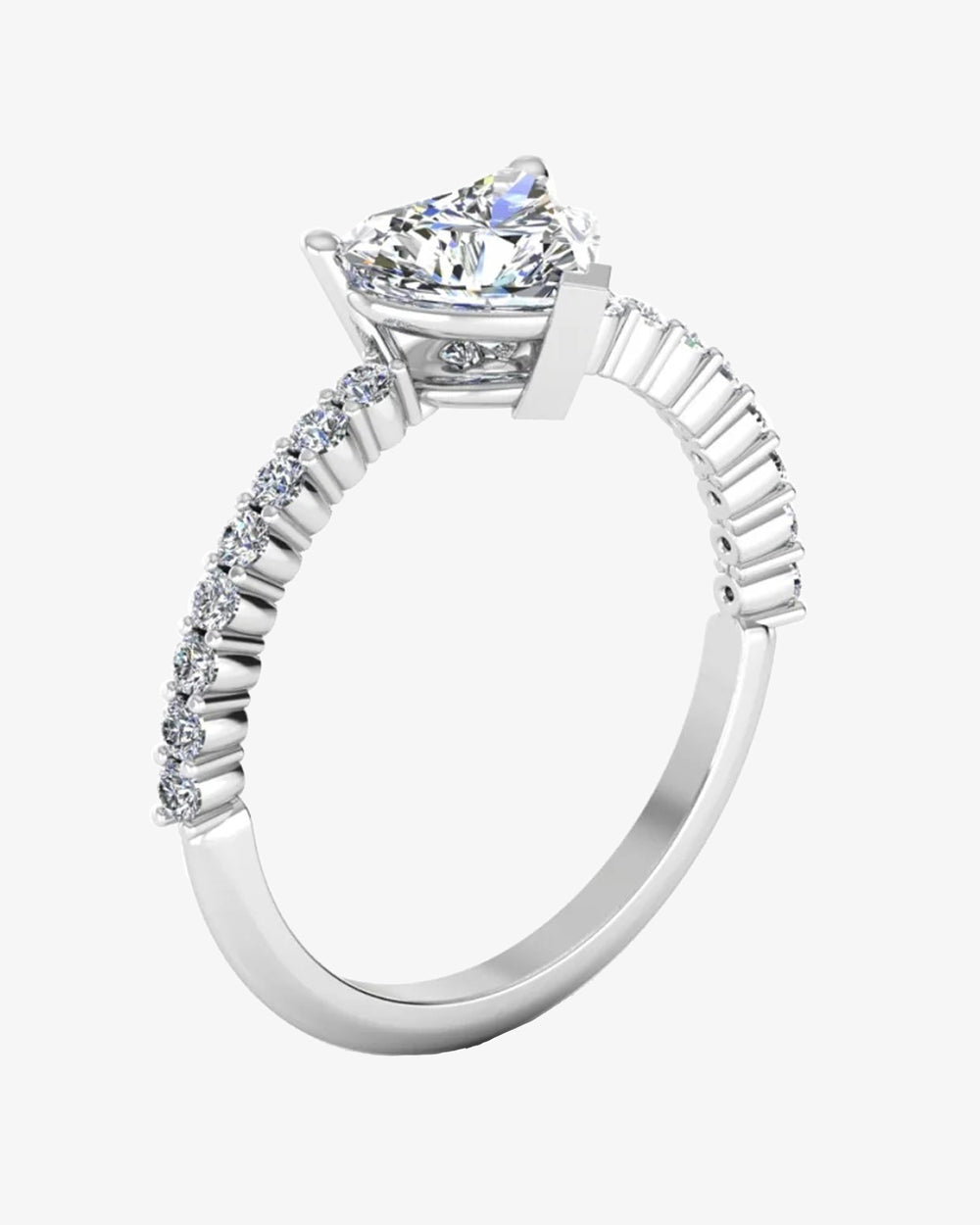 heart bezel moissanite ring icecartel angle