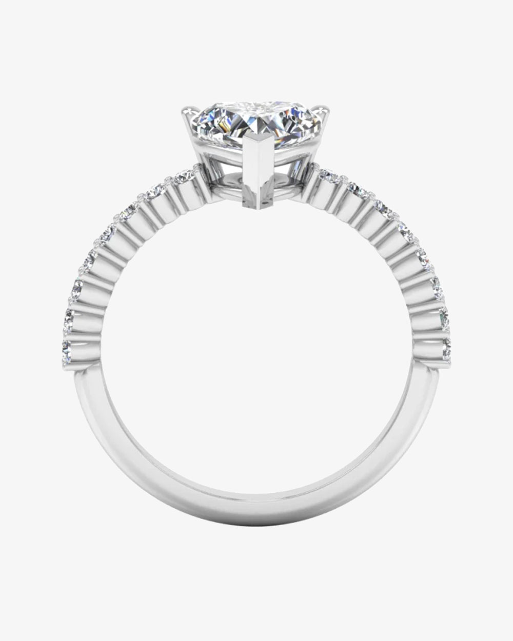 heart bezel moissanite ring icecartel o