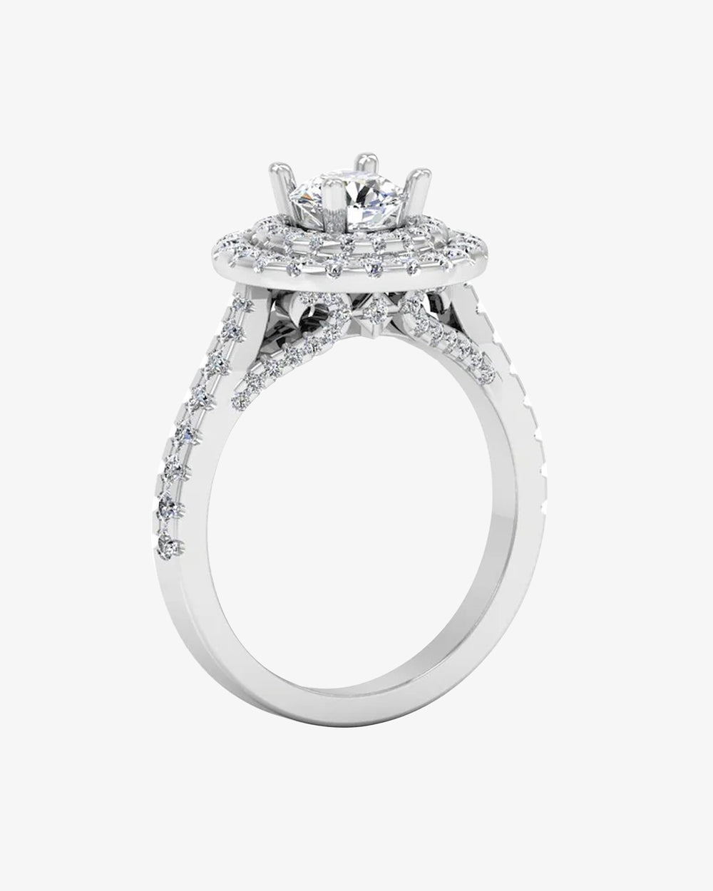 hidden halo cathedral brilliant cut moissanite engagement ring icecartel angle