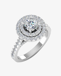 hidden halo cathedral brilliant cut moissanite engagement ring icecartel main