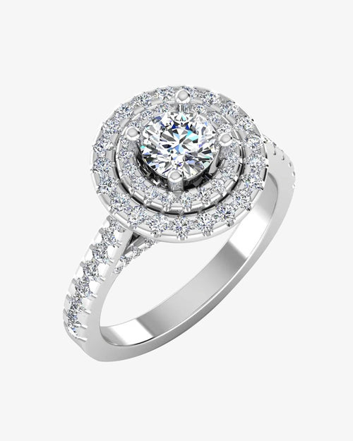 hidden halo cathedral brilliant cut moissanite engagement ring icecartel main
