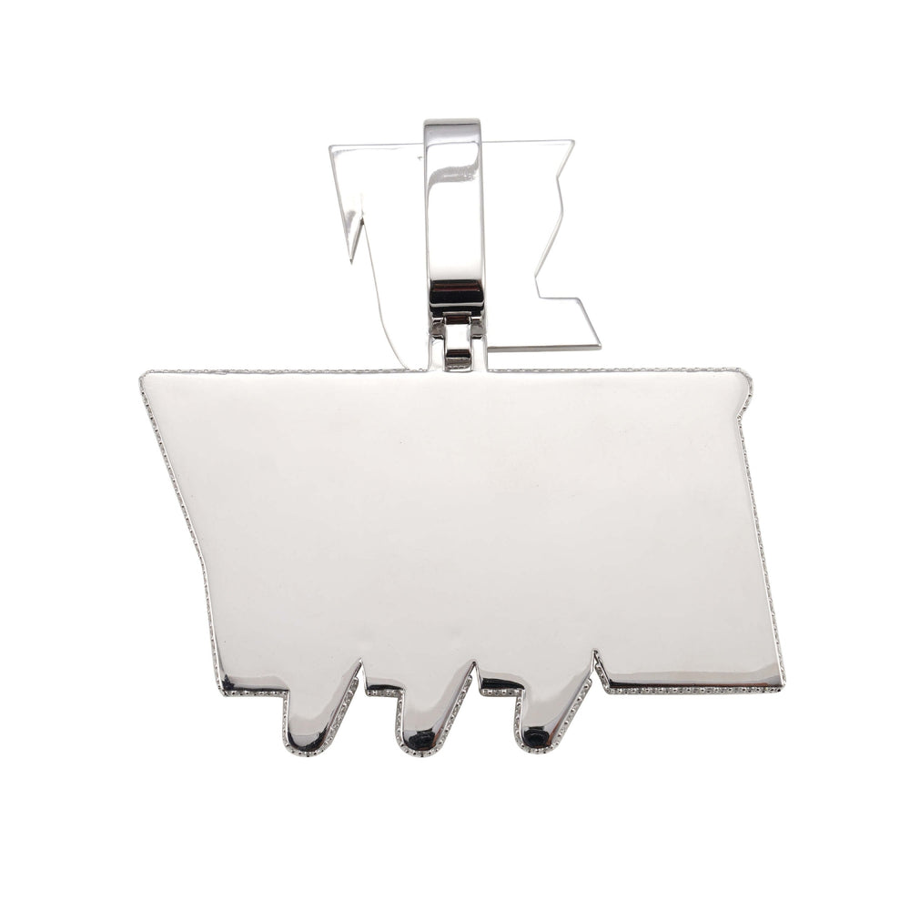 hxrry custom moissanite name pendant 14k gold icecartel back