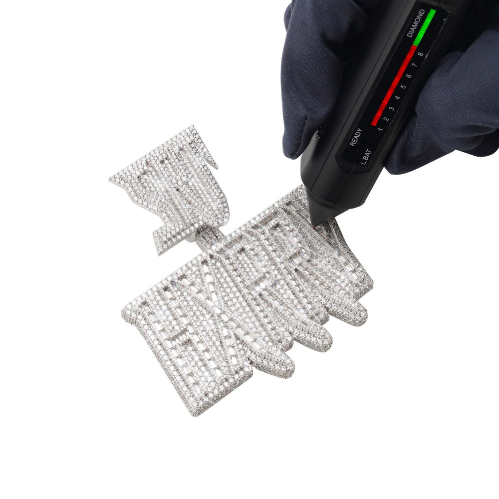 hxrry custom moissanite name pendant 14k gold icecartel test