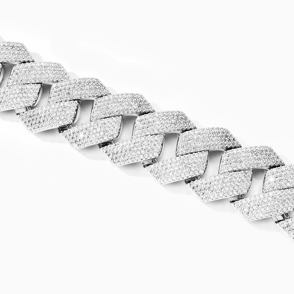 icecartel 20mm vvs cuban link chain white gold close