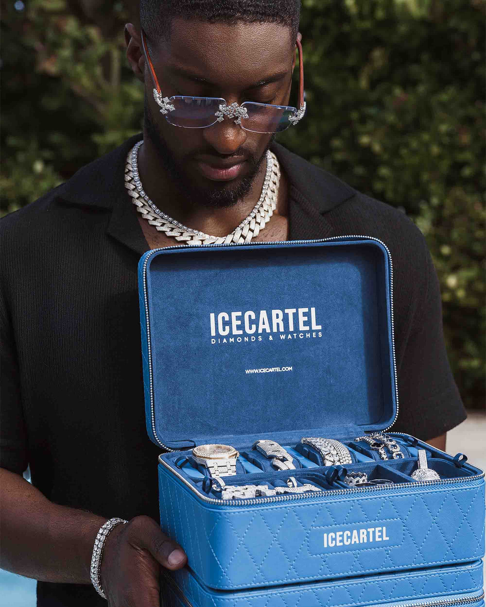 IceCartel™ Leather Jewelry Box