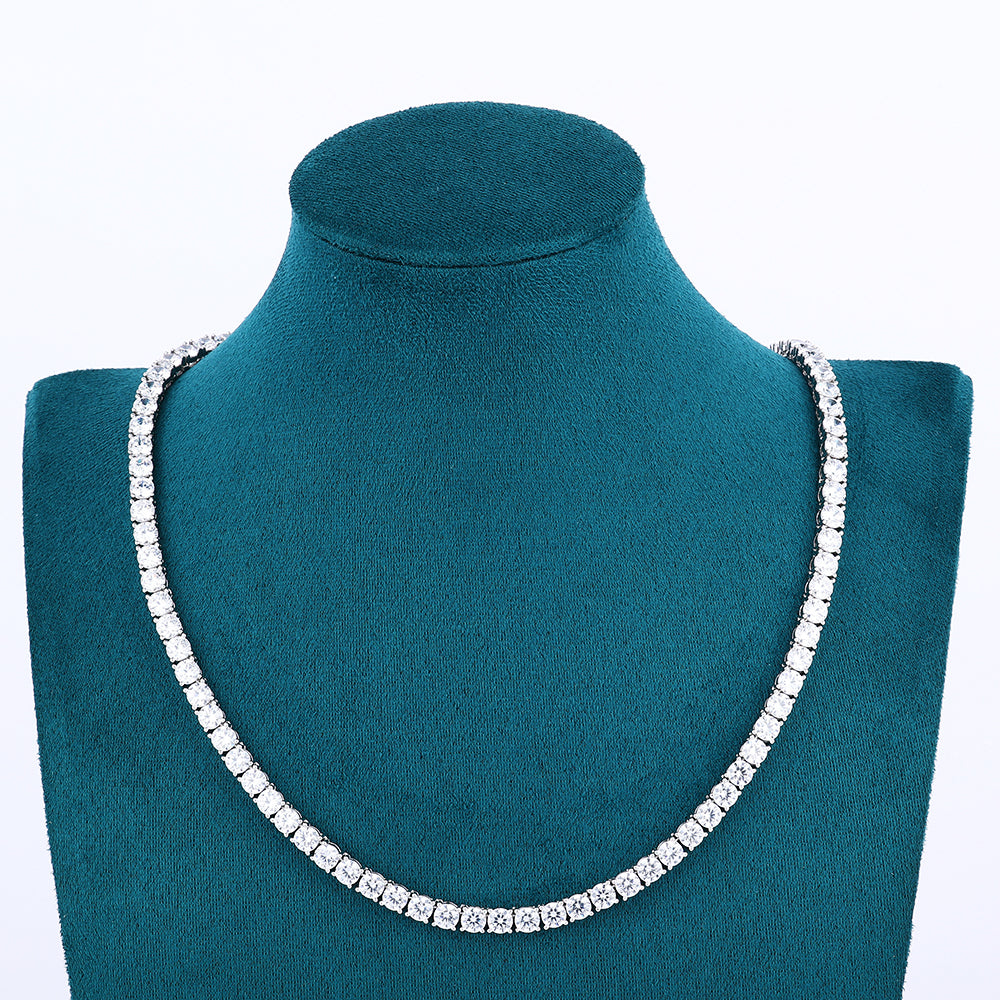 icecartel 5mm vvs tennis chain neck display