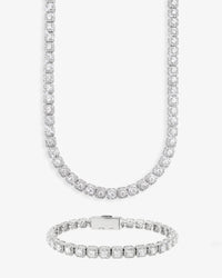 icecartel 6mm vvs tennis bracelet chain bundle px new
