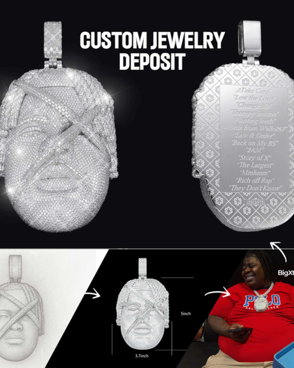 icecartel custom  jewelry deposit cad design px