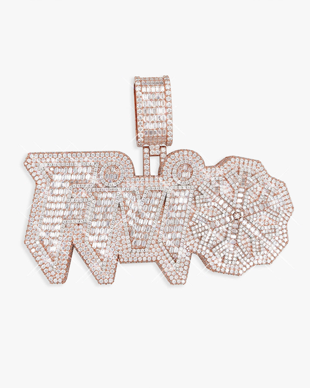 icecartel fivio foreign custom diamond pendant
