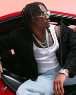 VVS Tennis Chain 14K Gold (ALL SIZES) - White Gold 5MM