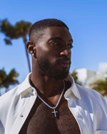 VVS Tennis Chain 14K Gold (ALL SIZES) - White Gold 3MM