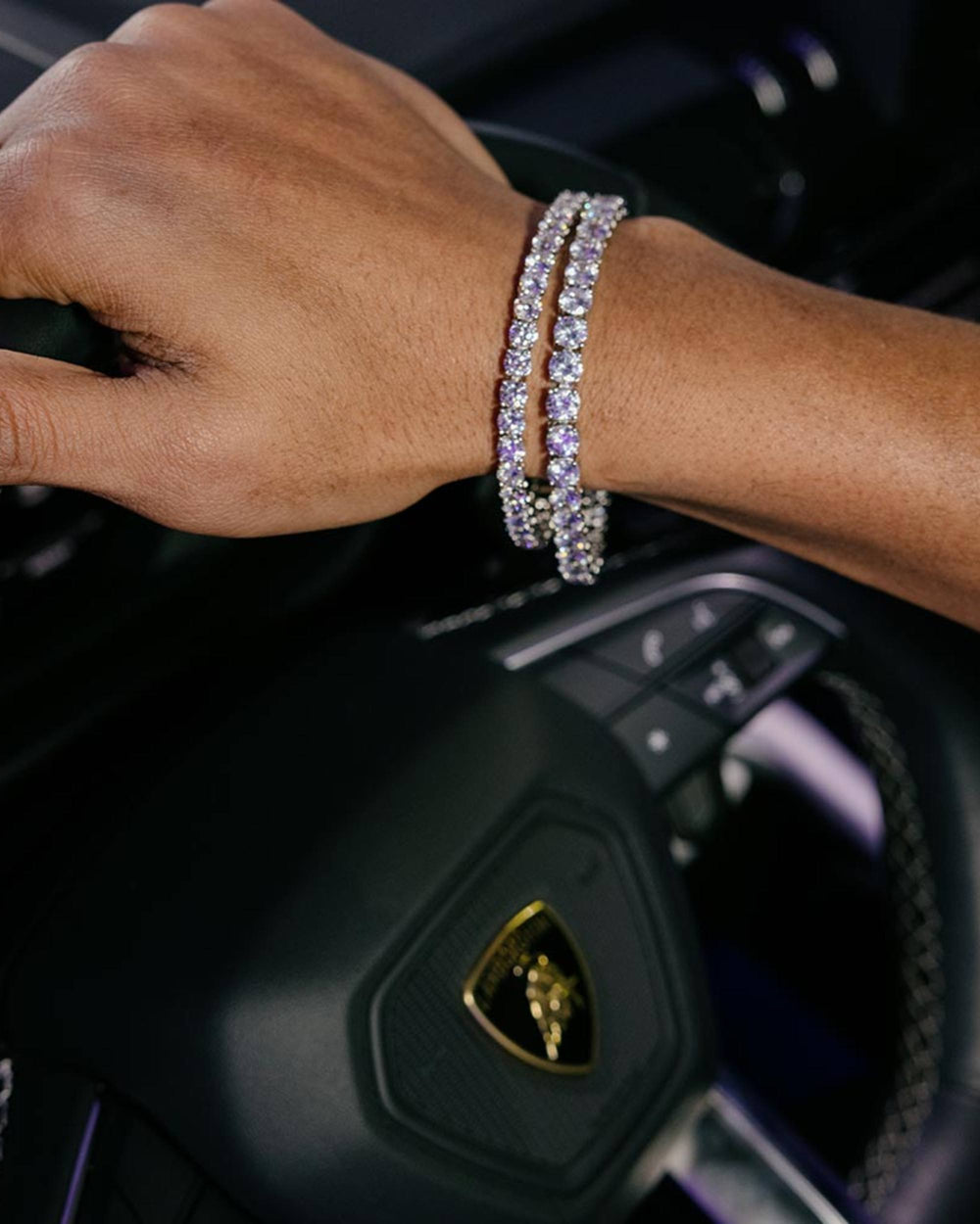 Moissanite Tennis Bracelet 14K Gold (ALL SIZES)