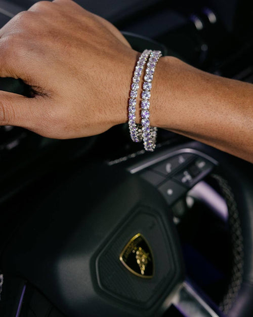 Moissanite Tennis Bracelet 14K Gold (ALL SIZES)