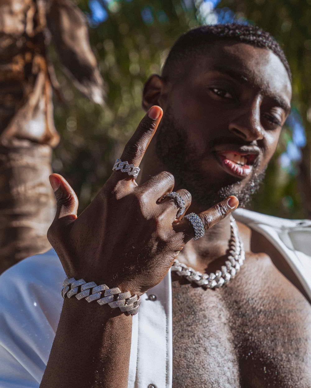 VVS Cuban Link Bracelet 14K Gold (ALL SIZES)