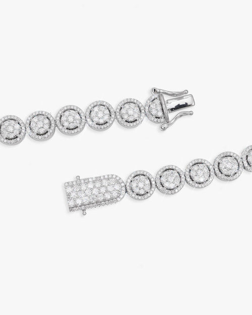 iced out bezel set tennis chain 14k gold 10mm icecartel lock