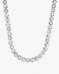 iced out bezel set tennis chain 14k gold 10mm icecartel main