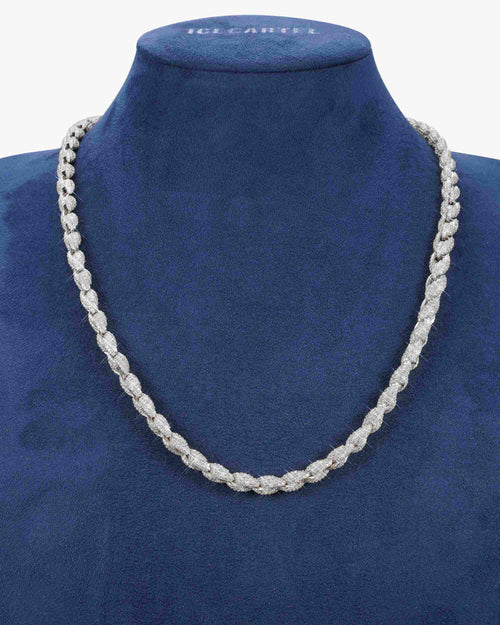 iced out rope chain icecartel white mannequin